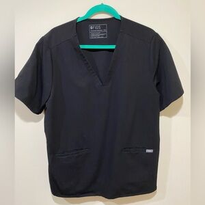Figs Scrubs T-shirt in Black XXL